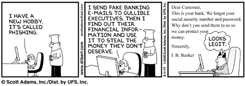 Dilbert - Phishing