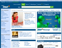 Vernieuwde MSN Portal