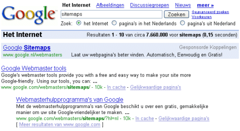 Google - Sitemaps